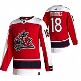 Columbus Blue Jackets 18 Pierre-Luc Dubois Red Adidas 2020-21 Reverse Retro Alternate Jersey Dzhi,baseball caps,new era cap wholesale,wholesale hats